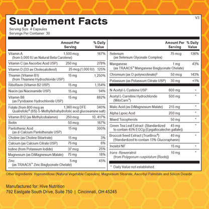 Hive Essentials Daily Multivitamin